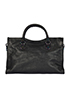 Iridescent Hardware City Bag, back view